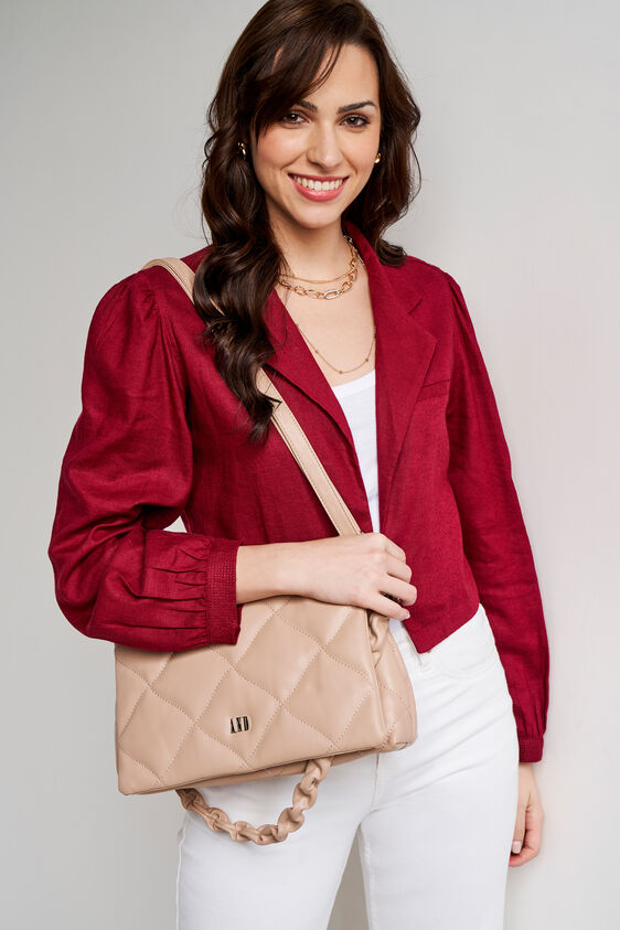 Red Solid Straight Jacket, Red, image 4